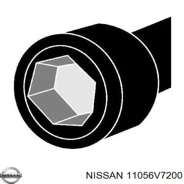 11056V7200 Nissan болт головки блока циліндрів, гбц