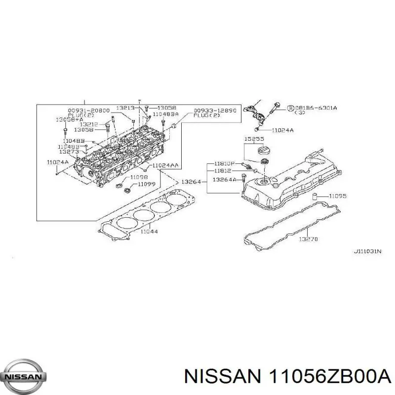  11056ZB00A Nissan