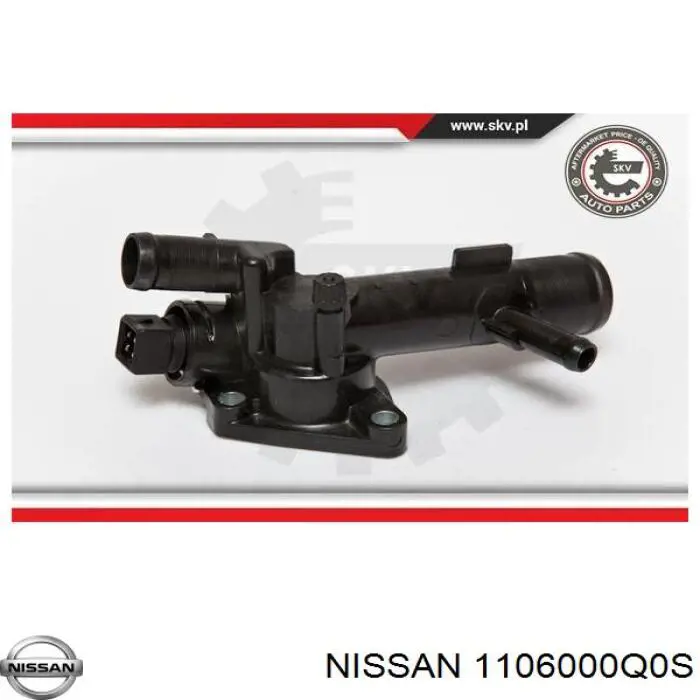 1106000Q0S Nissan термостат