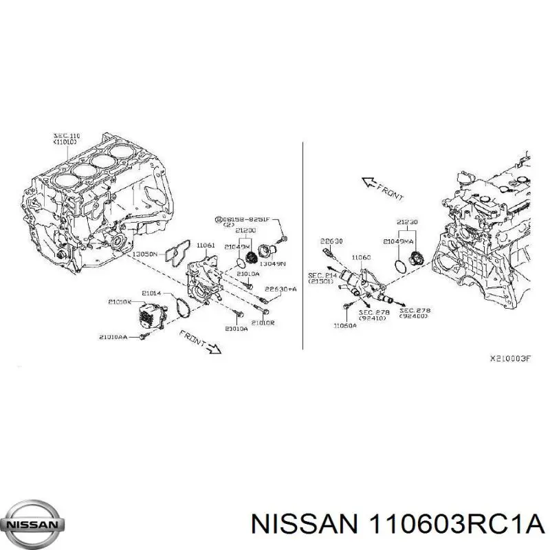 110603RC1A Nissan/Infiniti 