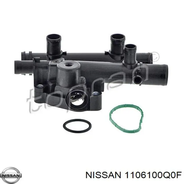 Кожух термостата Nissan/Infiniti 1106100Q0F ціна, від 26.58 USD