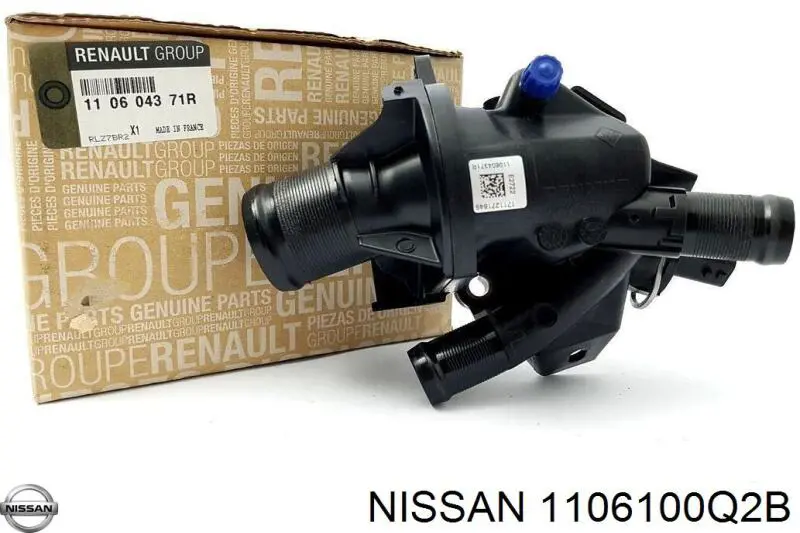 Автомобільний термостат Nissan/Infiniti 1106100Q2B ціна, від 36.35 USD
