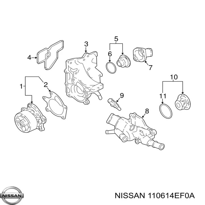 110614EF0A Nissan/Infiniti 