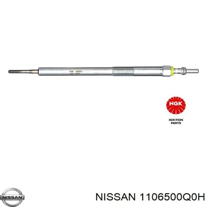 1106500Q0H Nissan свічка накалу
