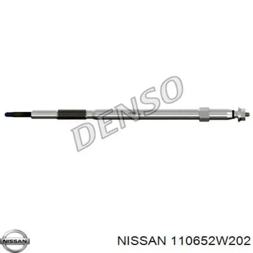 Свічка накалу 110652W202 Nissan/Infiniti