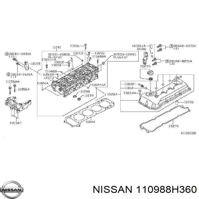  110988H360 Nissan