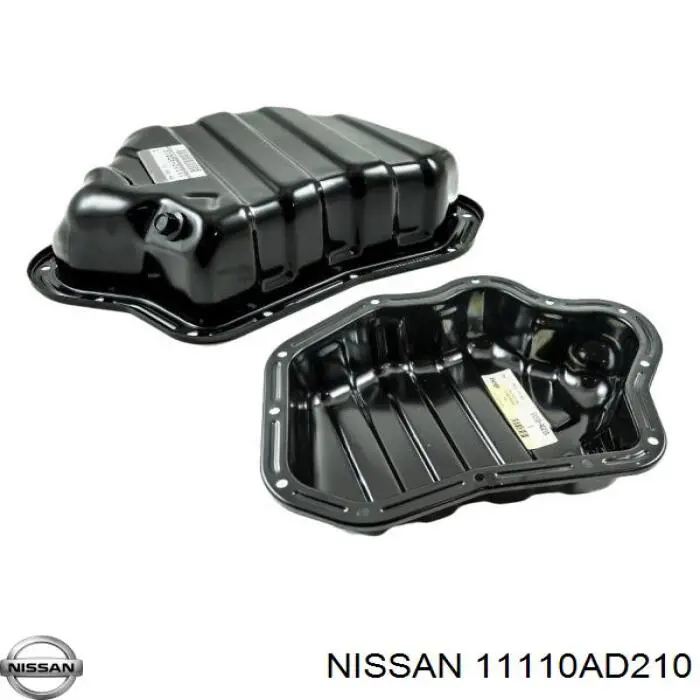 Купити 11110AD210 Nissan/Infiniti Піддон масляний картера двигуна, нижня частина