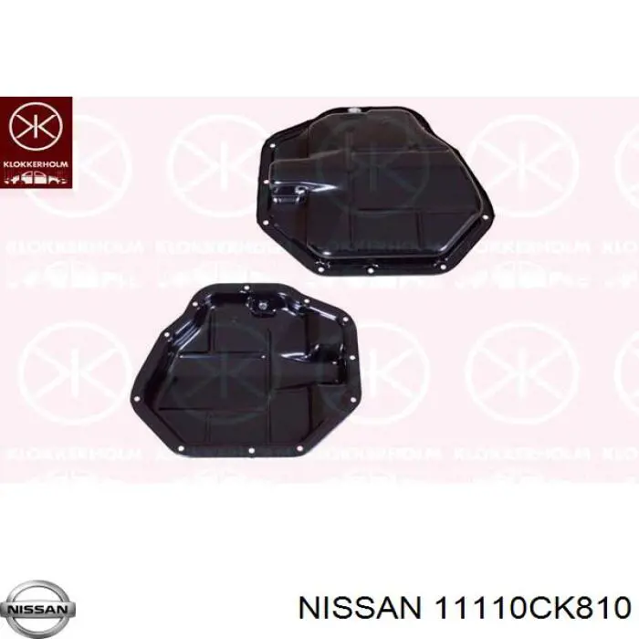 Купити 11110CK810 Nissan/Infiniti Піддон масляний картера двигуна, нижня частина