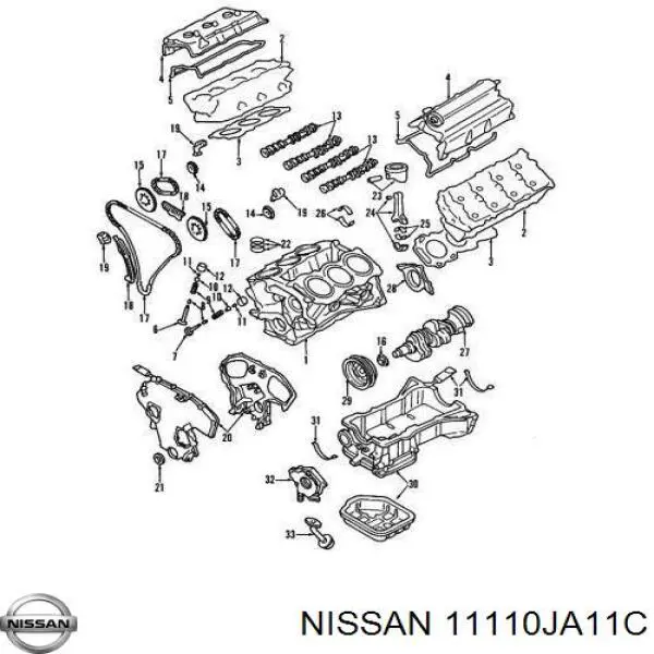  11110JA11C Nissan/Infiniti