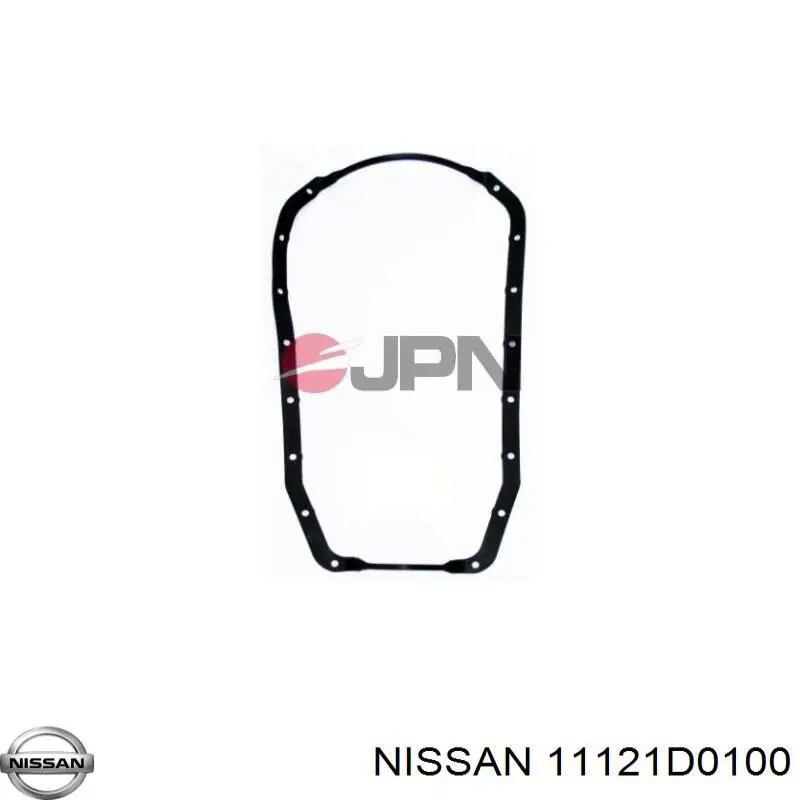 11121D0100 Nissan/Infiniti Прокладка піддону картера двигуна