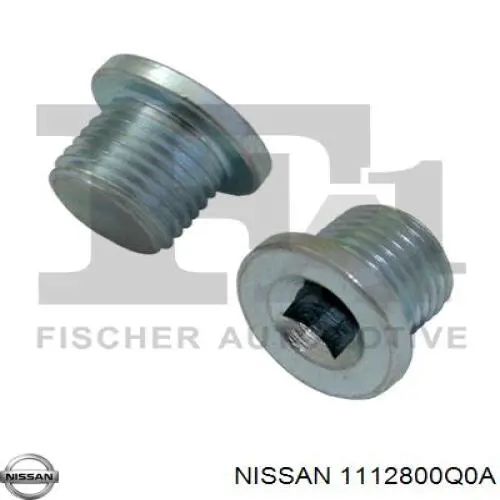 1112800Q0A Nissan/Infiniti Пробка піддона двигуна