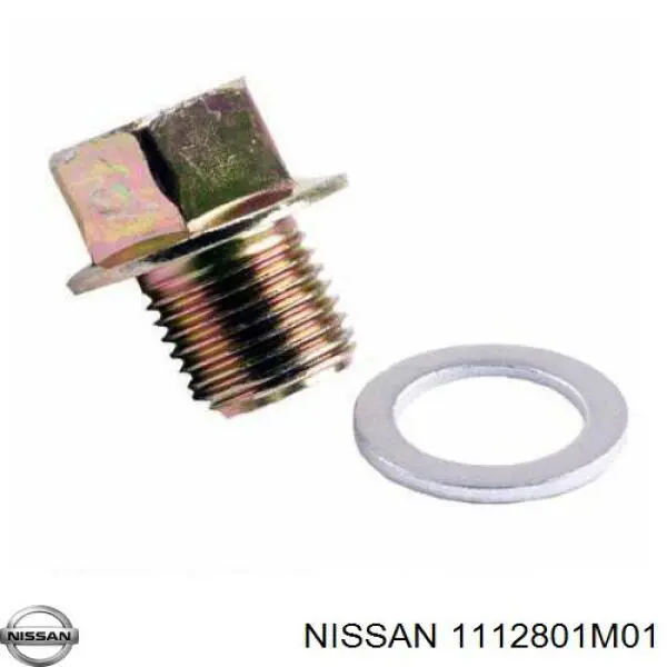 Пробка піддона двигуна Nissan/Infiniti 1112801M01 ціна, від 1.35 USD