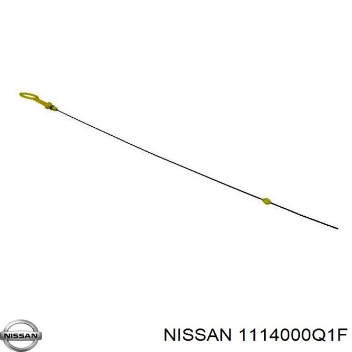 1114000Q1F Nissan направляюча щупа-індикатора рівня масла в двигуні