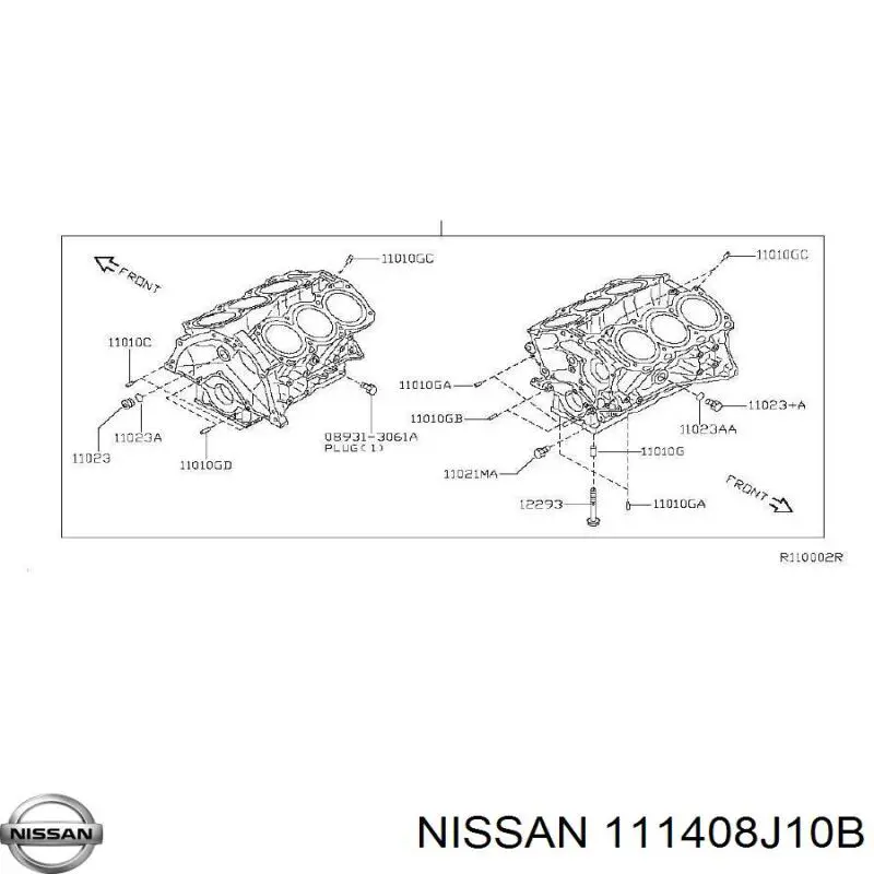111408J10B Nissan/Infiniti 