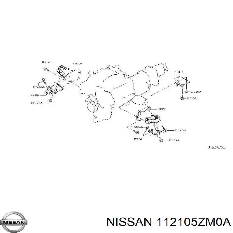 Nissan/Infiniti 112105ZM0A ціна, від 148.30 USD