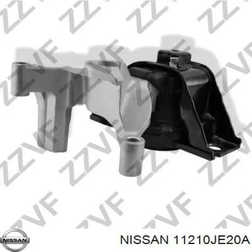 Подушка (опора) двигуна, права 11210JE20A Nissan/Infiniti