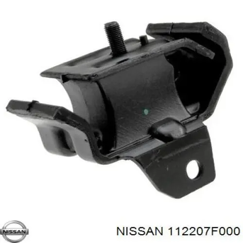 112207F000 Nissan подушка (опора двигуна, передня)