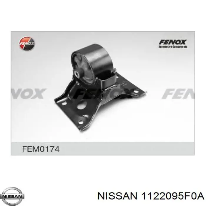 Купити 1122095F0A Nissan/Infiniti Подушка (опора) двигуна, ліва