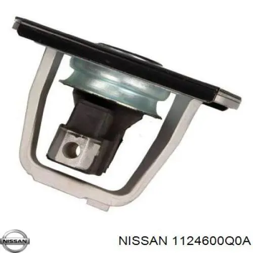 Подушка (опора) двигуна, права 1124600Q0A Nissan