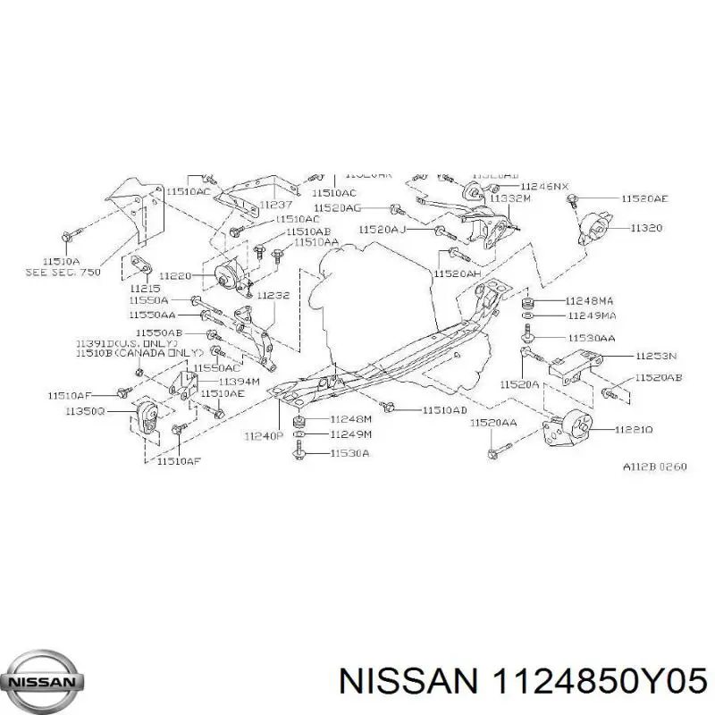 1124850Y05 Nissan/Infiniti 