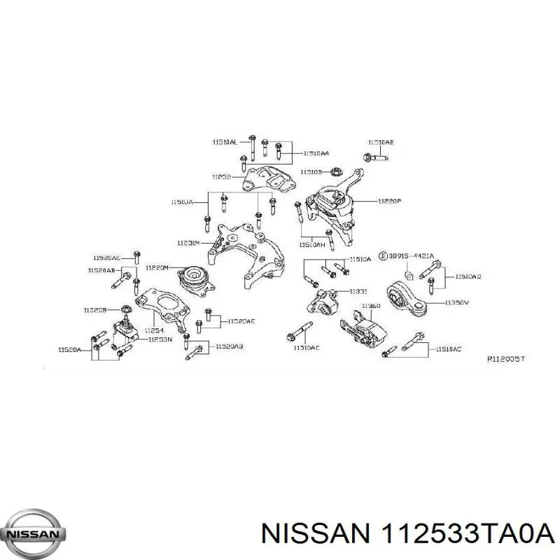 112533TA0A Nissan/Infiniti 