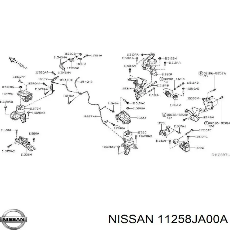  11258JA00A Nissan