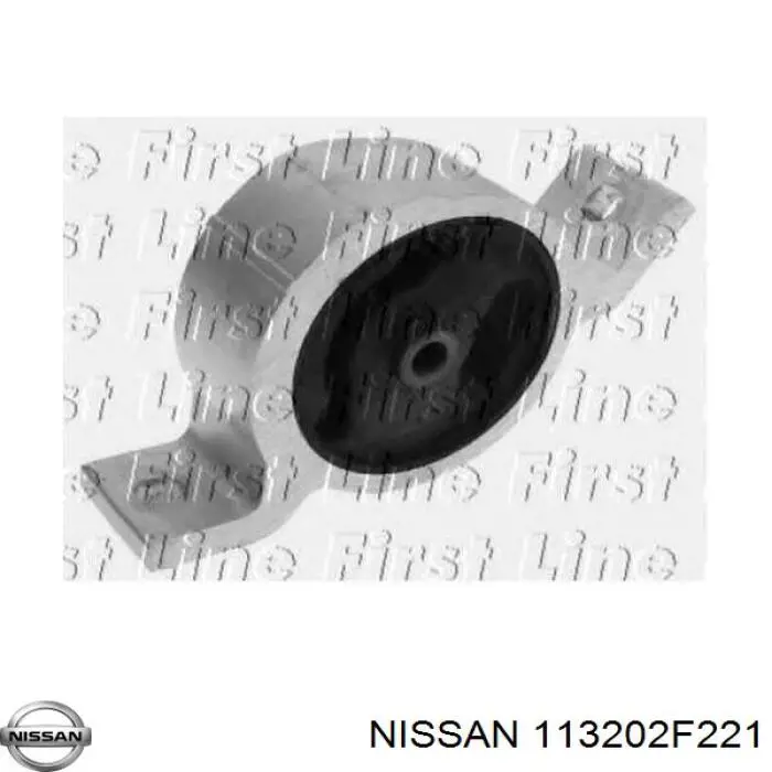 Подушка (опора) двигуна, задня Nissan/Infiniti 113202F221 ціна, від 37.11 USD