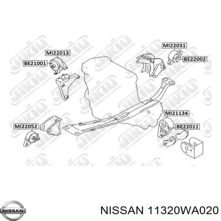  11320WA020 Nissan