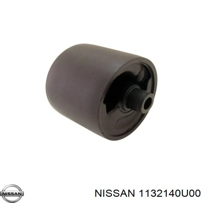 1132140U00 Nissan/Infiniti Подушка (опора) двигуна, задня (сайлентблок)