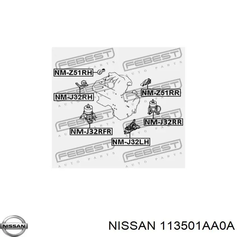 Подушка (опора) двигуна, права задня Q-fix Q0020495 ціна, від 27.73 USD