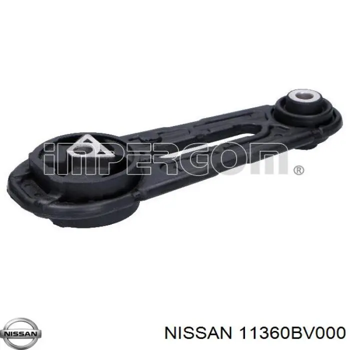 11360BV000 Nissan подушка (опора двигуна, задня)
