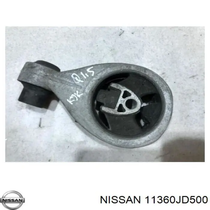 11360JD500 Nissan подушка (опора двигуна, ліва нижня)
