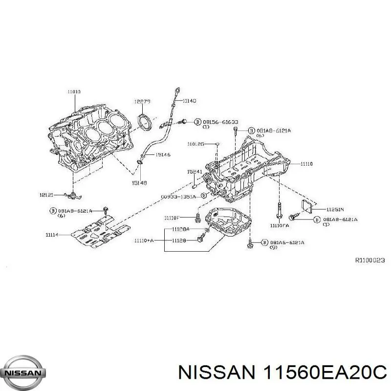 11560EA20C Nissan/Infiniti 