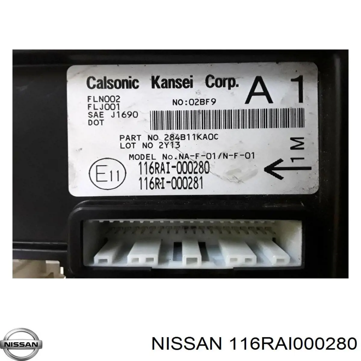 116RAI000280 Nissan/Infiniti Блок комфорту