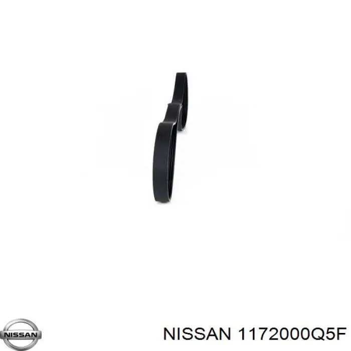Купити 1172000Q5F Nissan/Infiniti Ремінь генератора