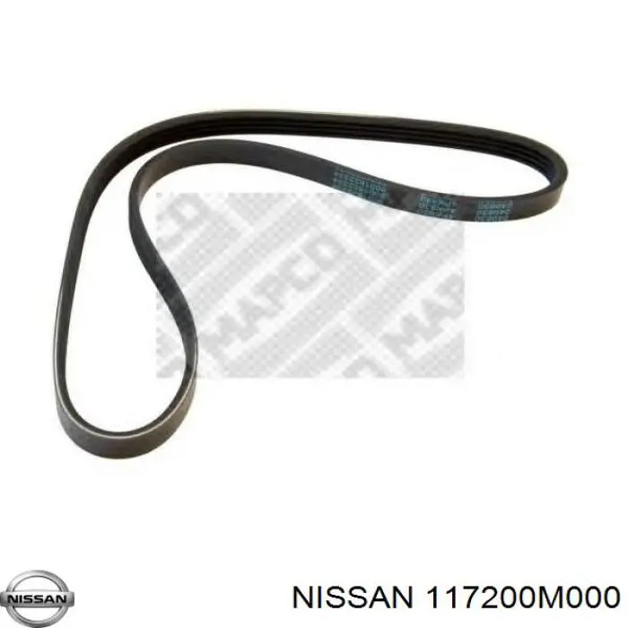 Ремінь генератора 117200M000 Nissan/Infiniti