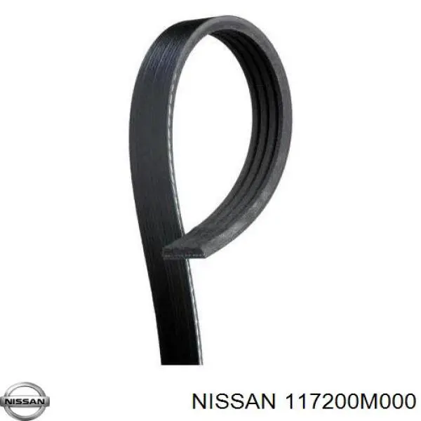 Клиновий ремінь Nissan/Infiniti 117200M000 ціна, від 5.58 USD
