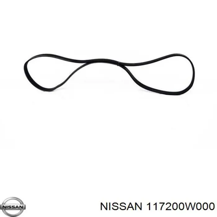 Купити 117200W000 Nissan/Infiniti Ремінь генератора