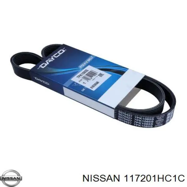 Клиновий ремінь Nissan/Infiniti 117201HC1C ціна, від 8.88 USD
