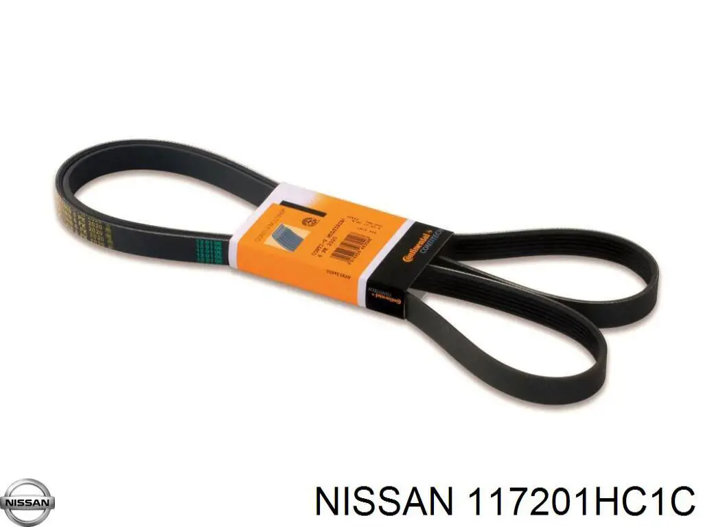 Купити 117201HC1C Nissan/Infiniti Ремінь генератора