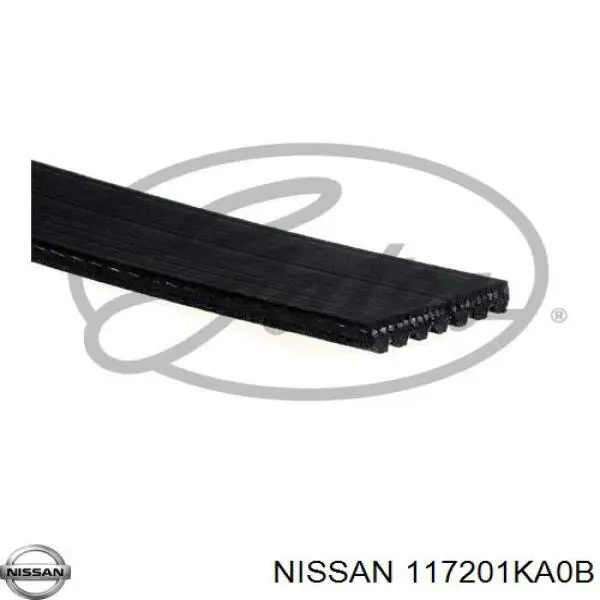 Купити 117201KA0B Nissan/Infiniti Ремінь генератора