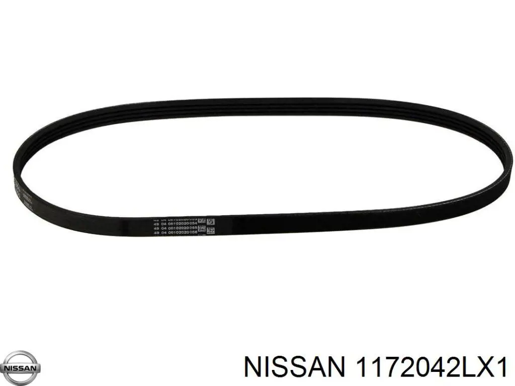 1172042LX1 Nissan ремінь приводний, агрегатів
