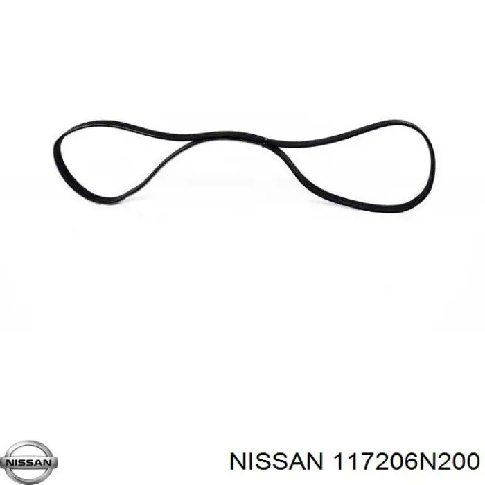 Купити 117206N200 Nissan/Infiniti Ремінь генератора