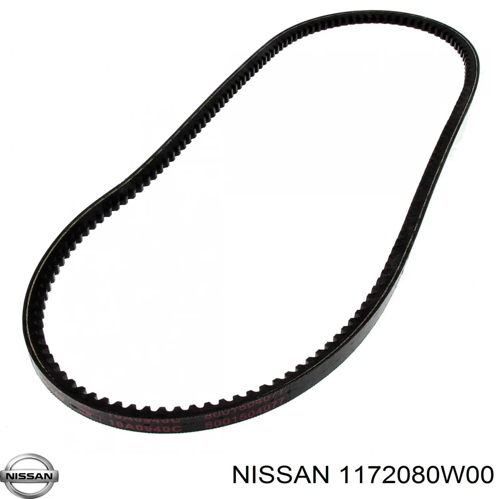 1172080W00 Nissan ремінь приводний, агрегатів
