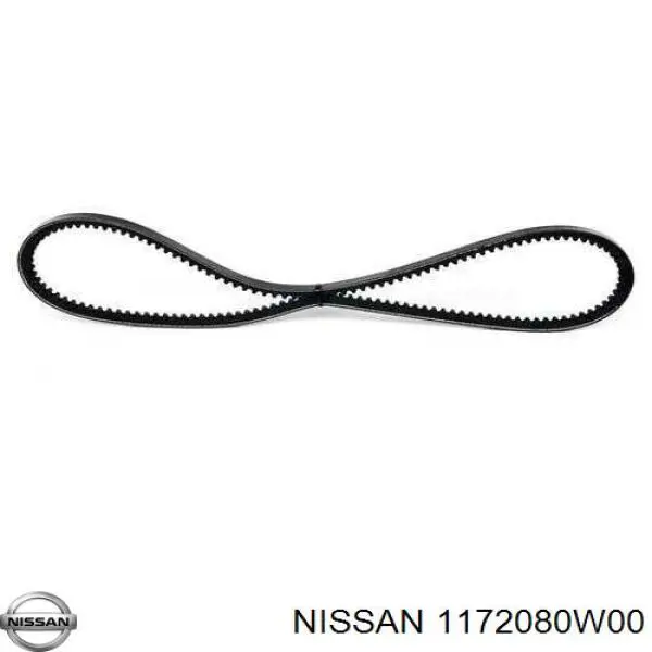 Ремінь генератора 1172080W00 Nissan/Infiniti