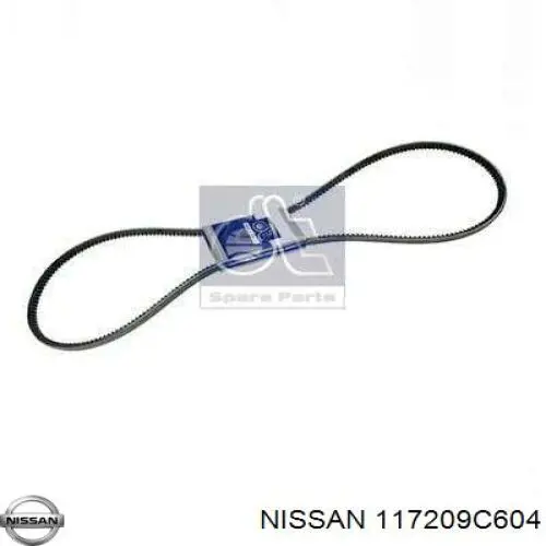 Купити 117209C604 Nissan/Infiniti Ремінь генератора