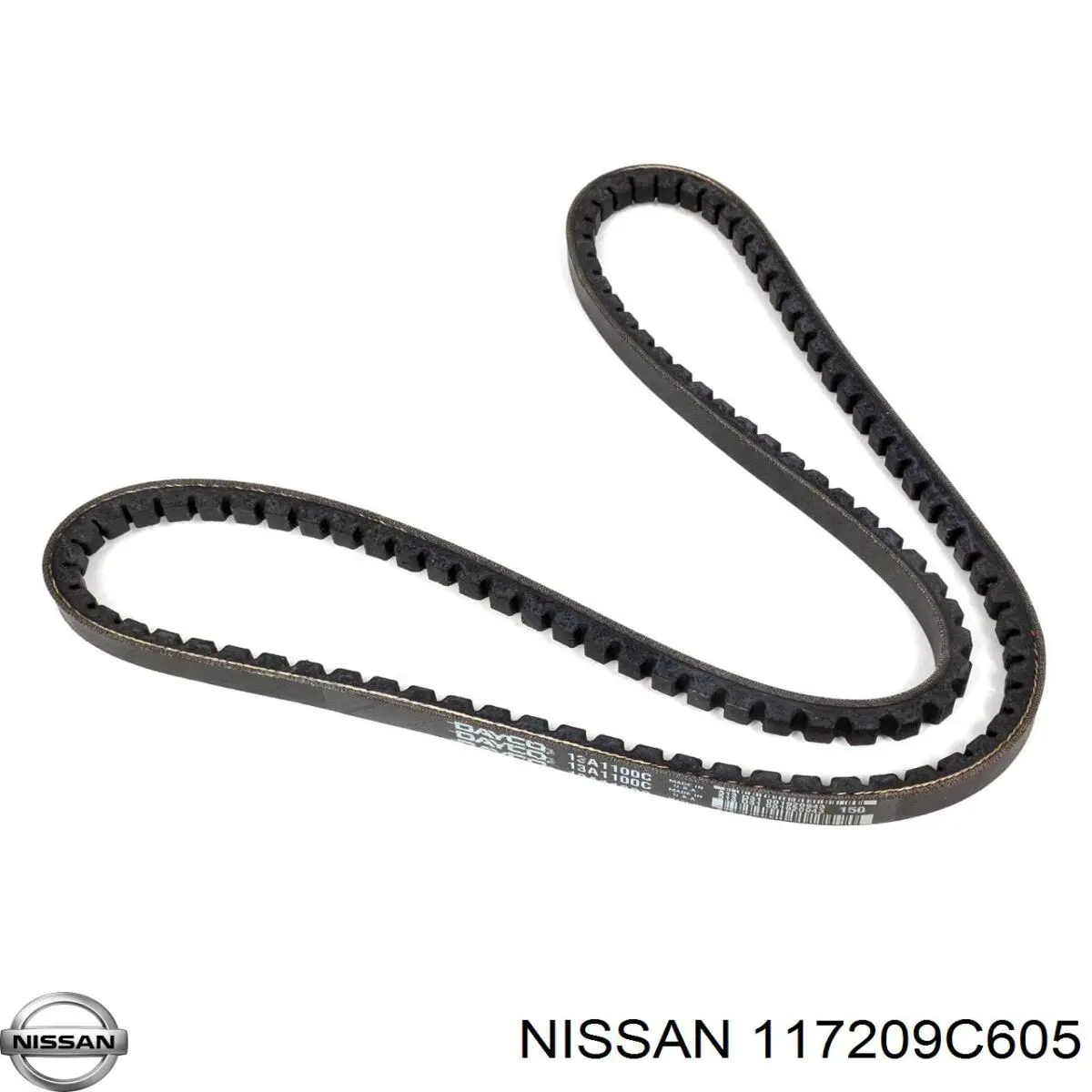 Клиновий ремінь Nissan/Infiniti 117209C605 ціна, від 5.36 USD