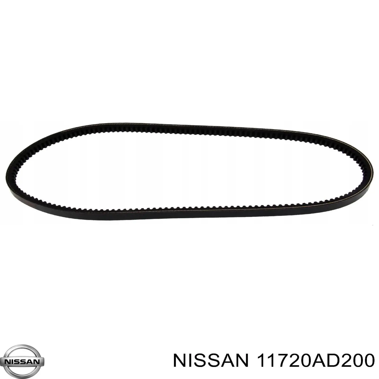 Клиновий ремінь Nissan/Infiniti 11720AD200 ціна, від 6.47 USD