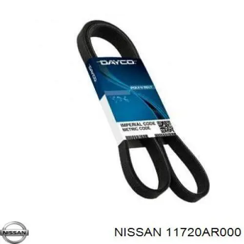 11720AR000 Nissan/Infiniti Поліклиновий ремінь