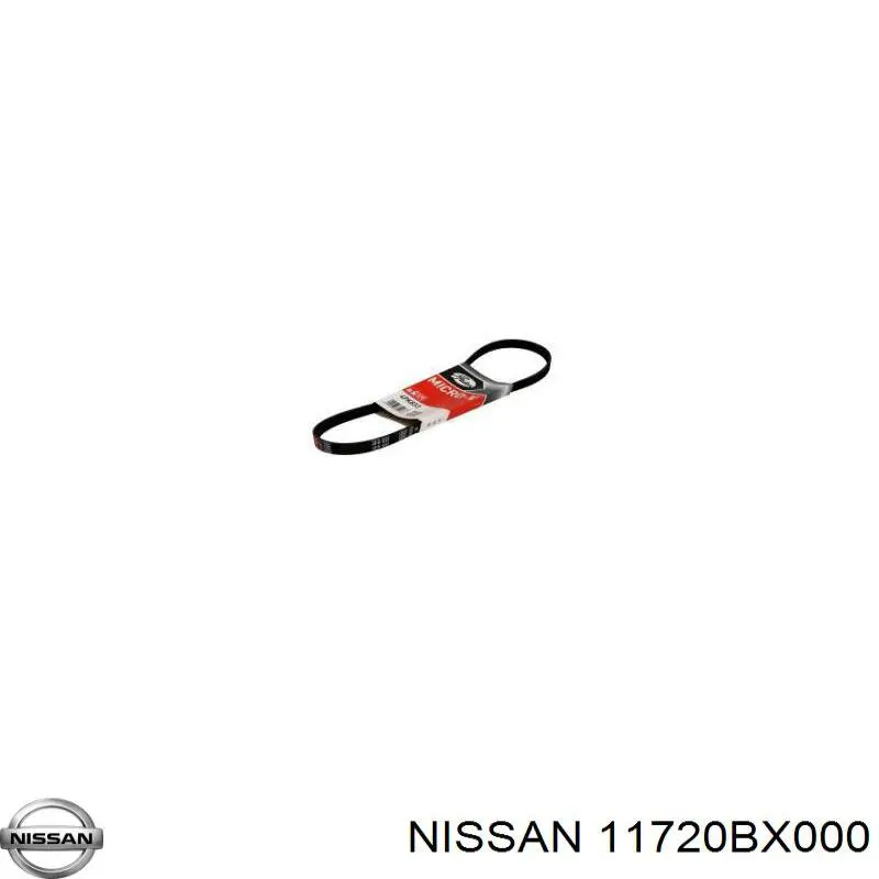 11720BX000 Nissan ремінь приводний, агрегатів